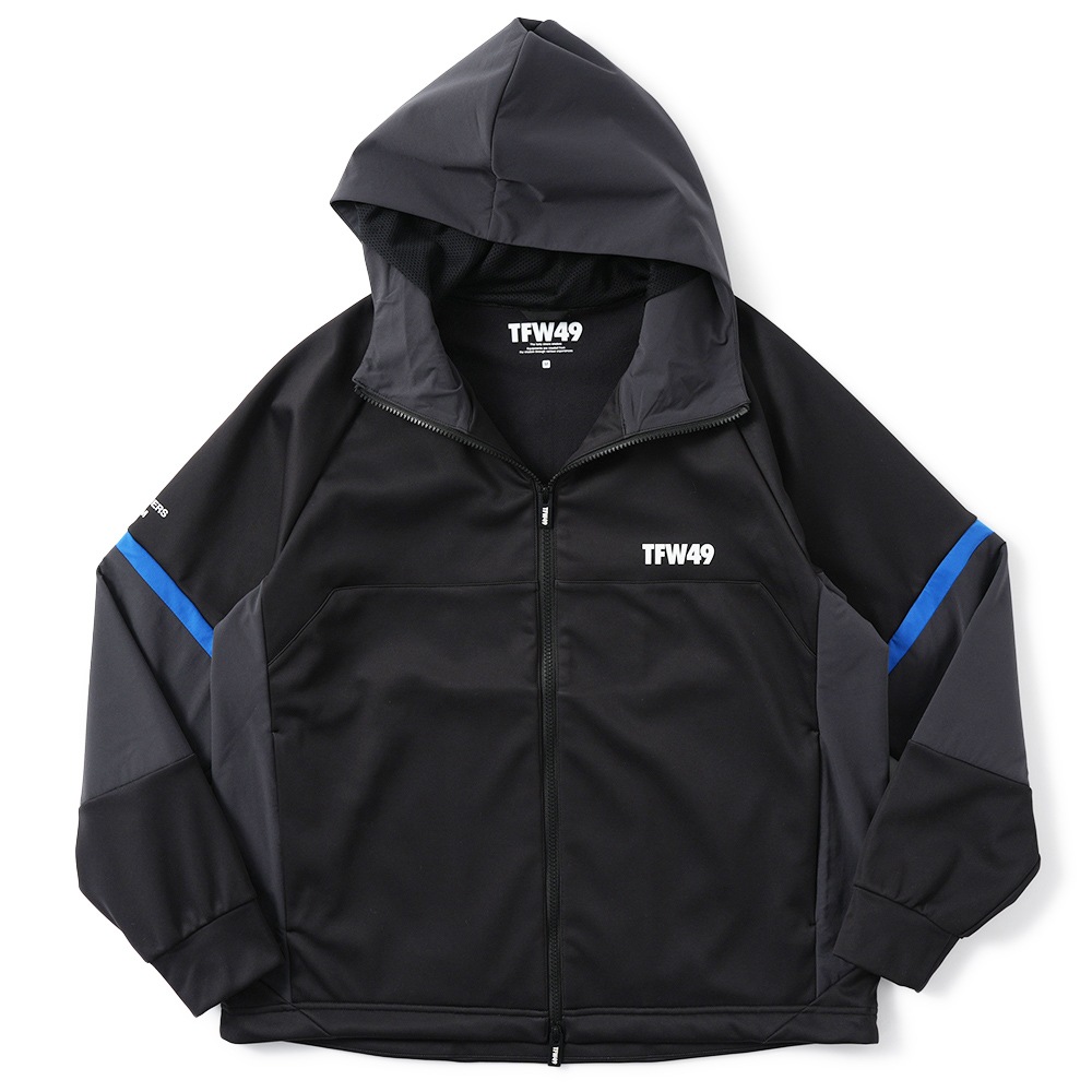 TFW49 ティーエフダブリュー49 FULL ZIP COMBINATION BLOUSON フルジップ コンビネーション ブルゾン T042520004 BLACK