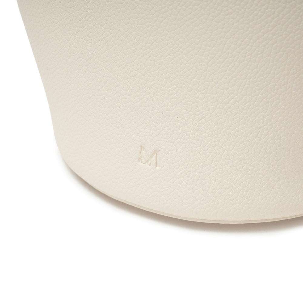&MYUQ アンドミューク ERA MINI エラ ミニ ハンドバッグ MCB090 WHITE