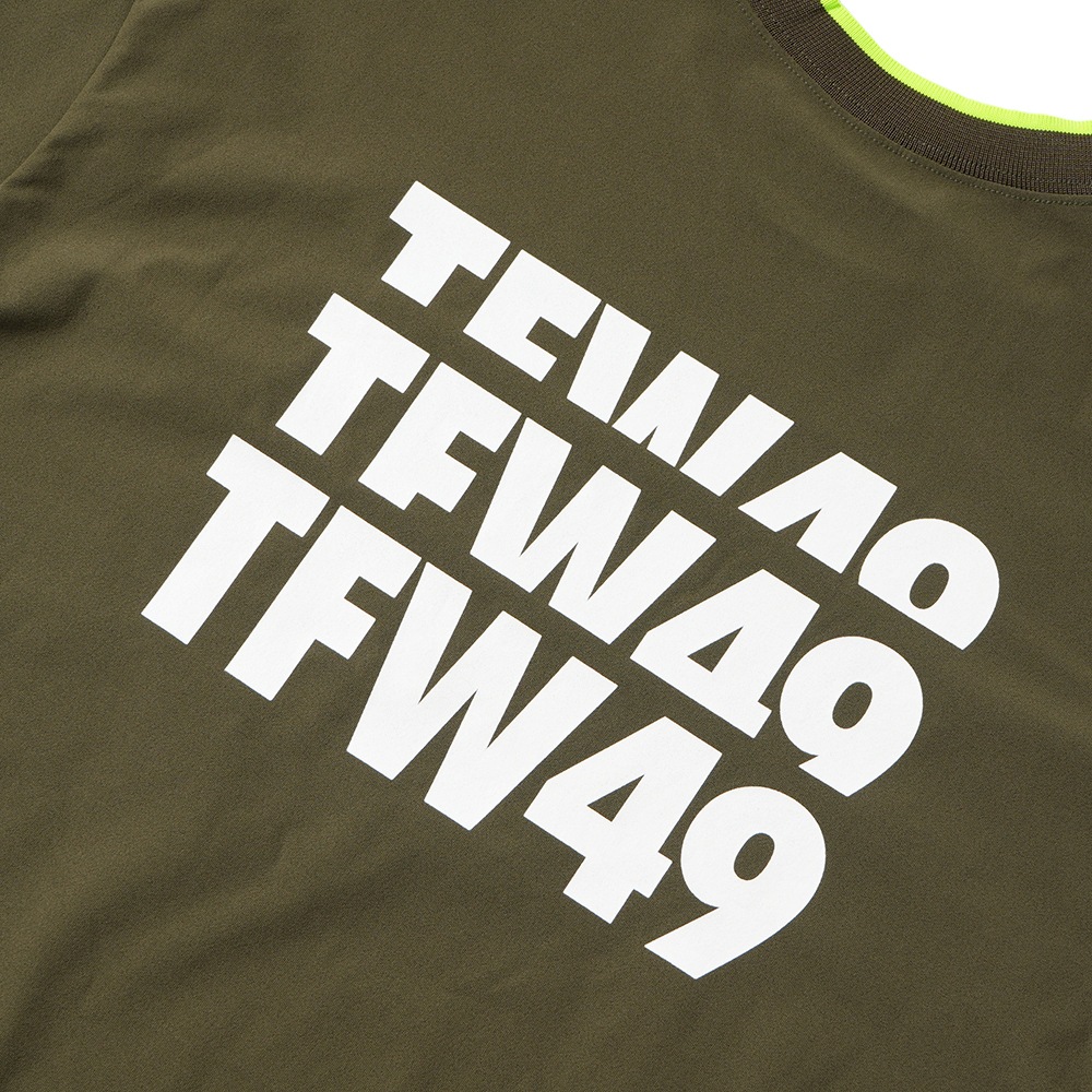 TFW49 HALF MOCKNECK TEE (KHAKI)