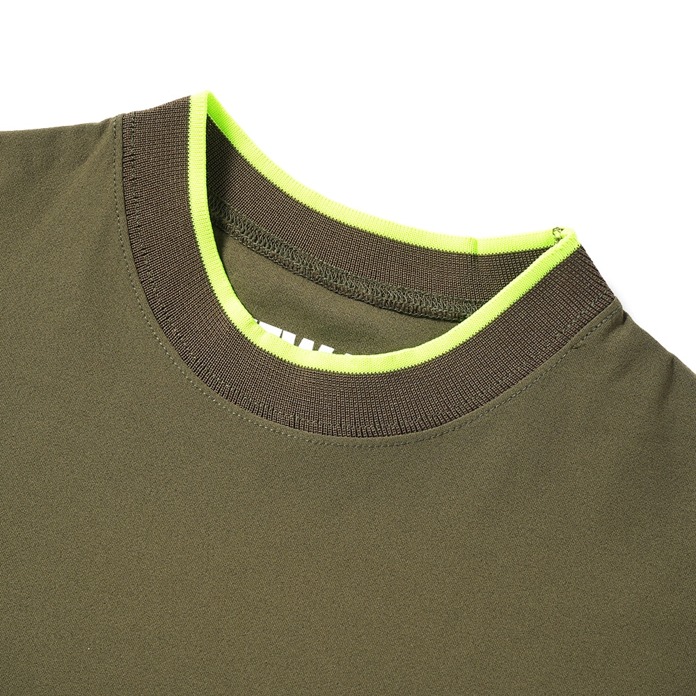 TFW49 HALF MOCKNECK TEE (KHAKI)