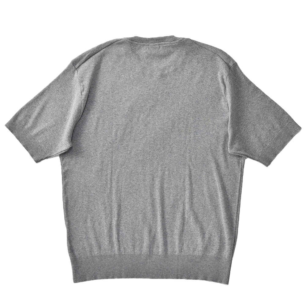 GICIPI ジチピ 2309P ARAGOSTA アラゴースタ Cotone Soft ソフトコットン クルーネックTシャツ GRAY