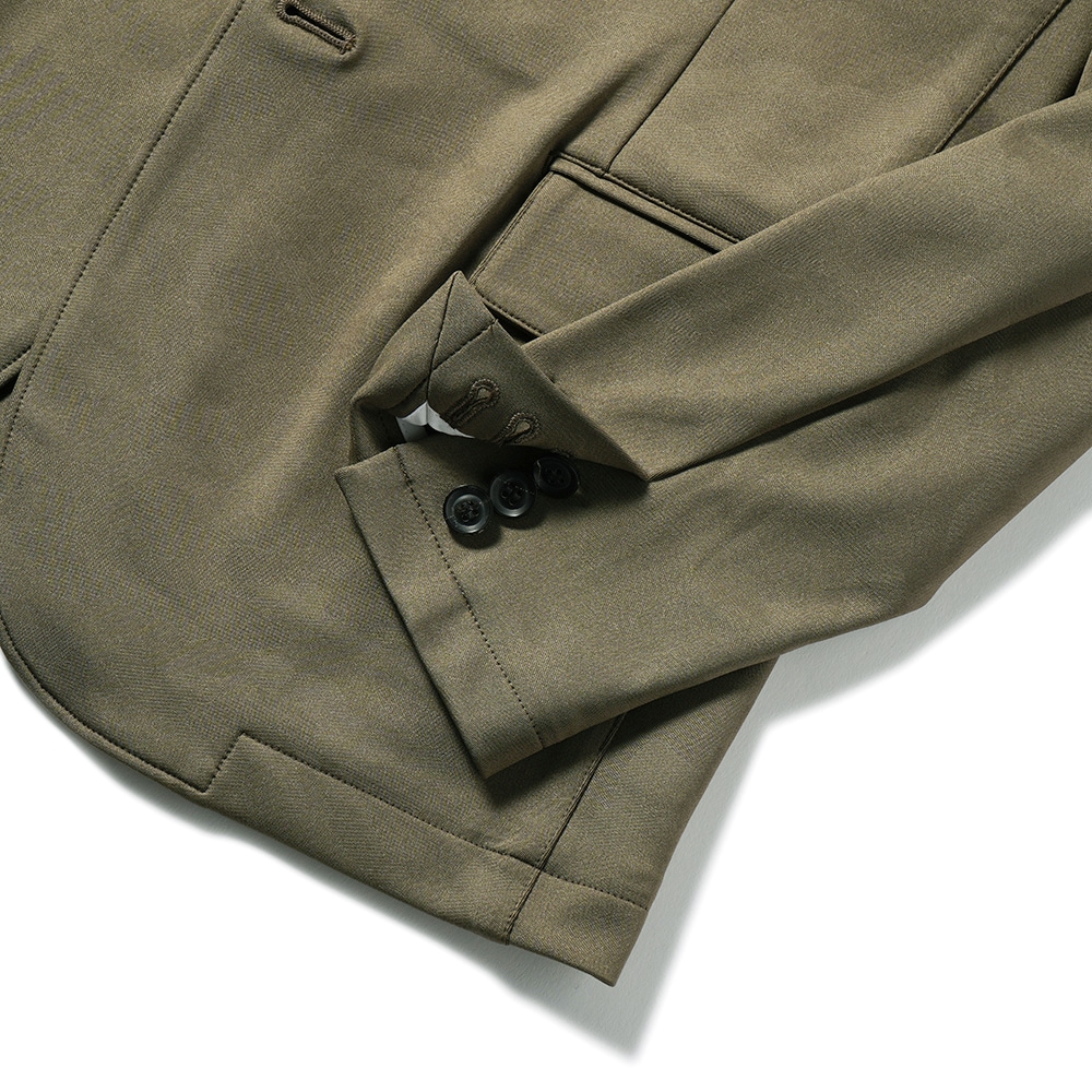 junhashimoto ジュンハシモト JERSEY JACKET -EMBOSS CAMO