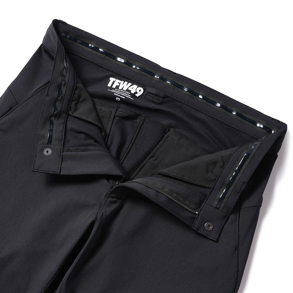 TFW49 ティーエフダブリュー49 ANKLE SLIM PANTS アンクルスリムパンツ T072410020 BLACK