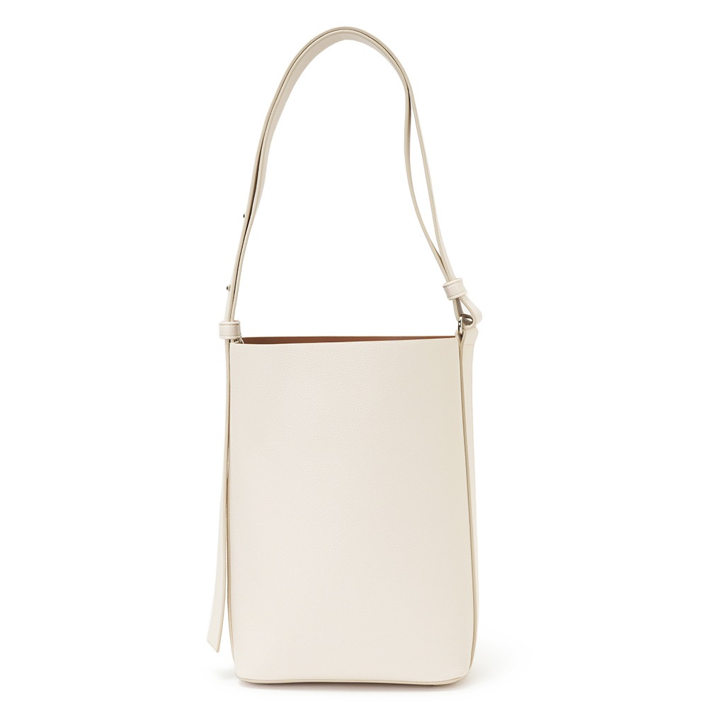 &MYUQ アンドミューク JUNO MINI ジュノ ミニ シボ ショルダー バッグ MCB075 WHITE