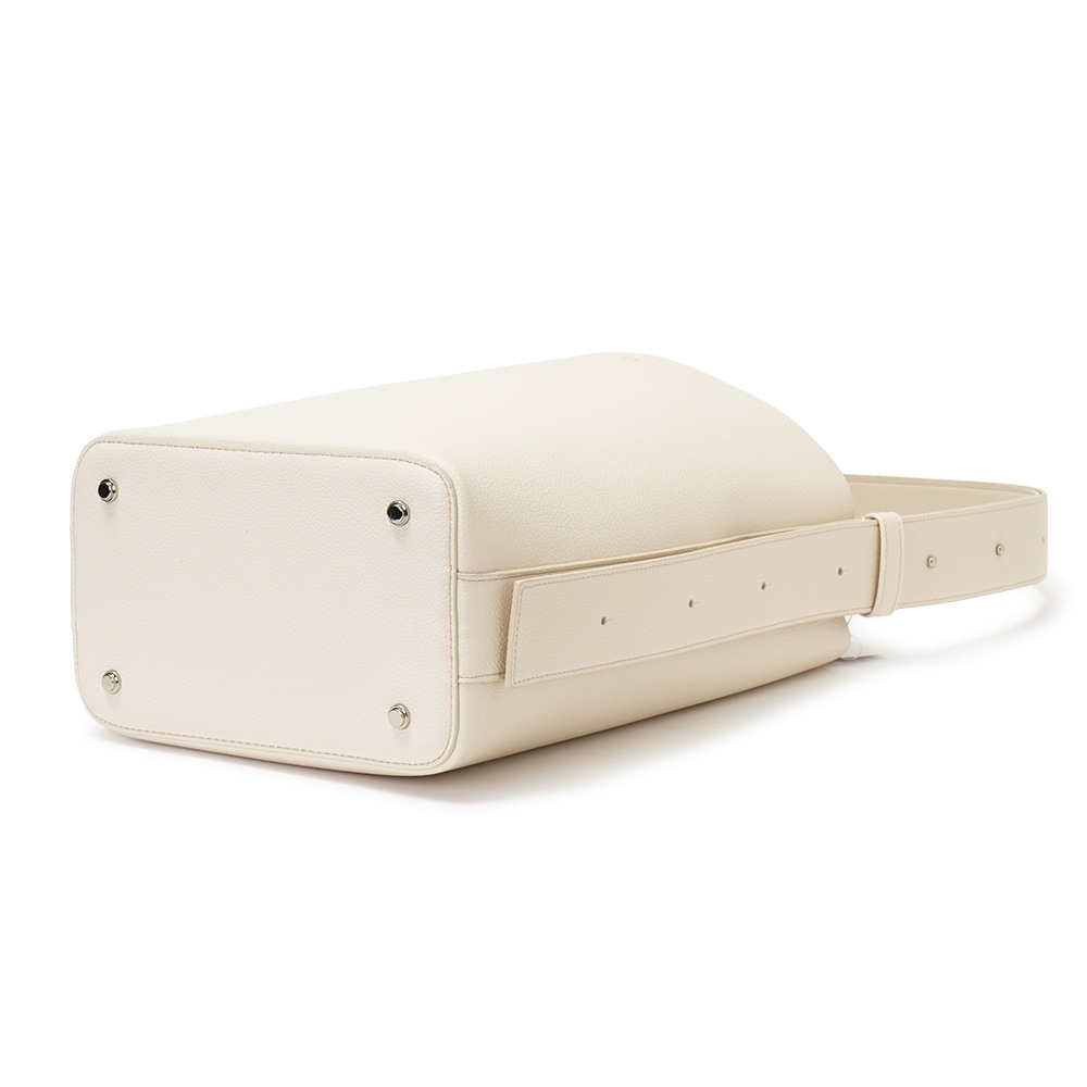 &MYUQ アンドミューク JUNO MINI ジュノ ミニ シボ ショルダー バッグ MCB075 WHITE