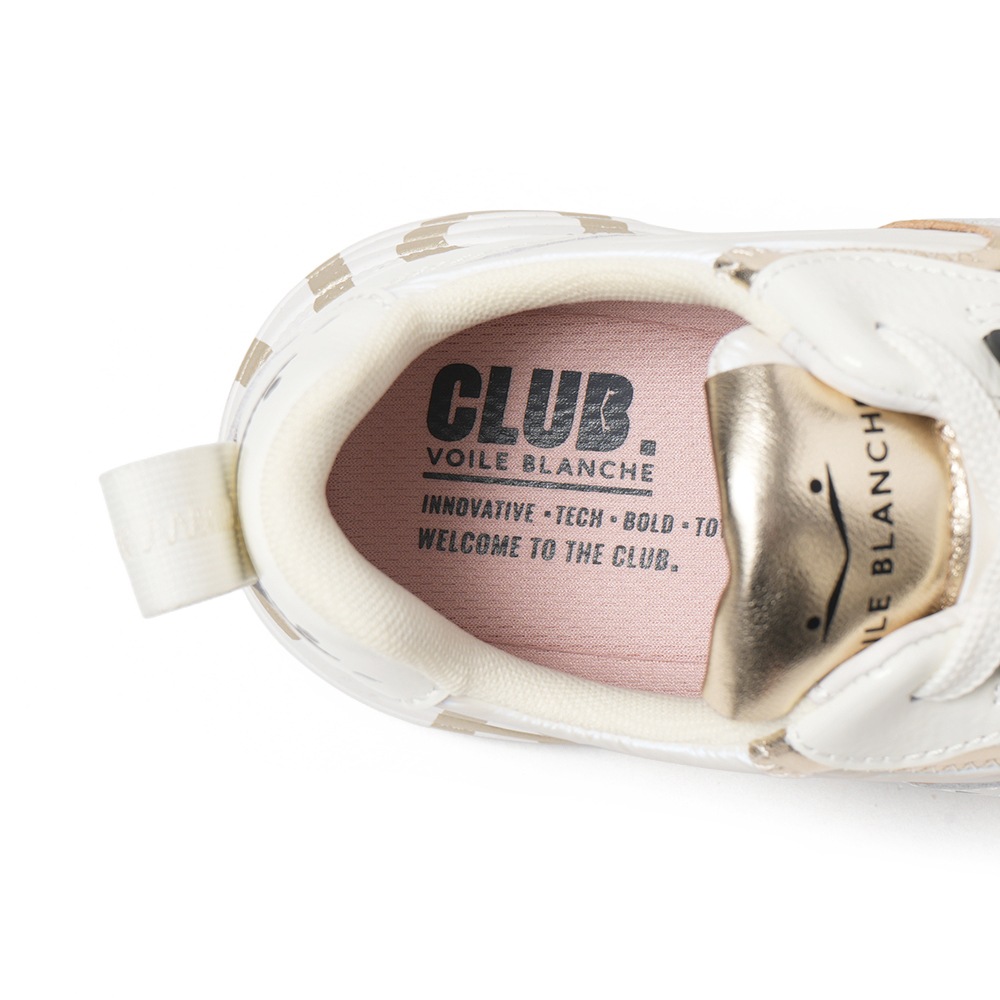 VOILE BLANCHE ボイルブランシェ CLUB105 レザー・ナイロン スニーカー 2017475/40 3N23 WHITE