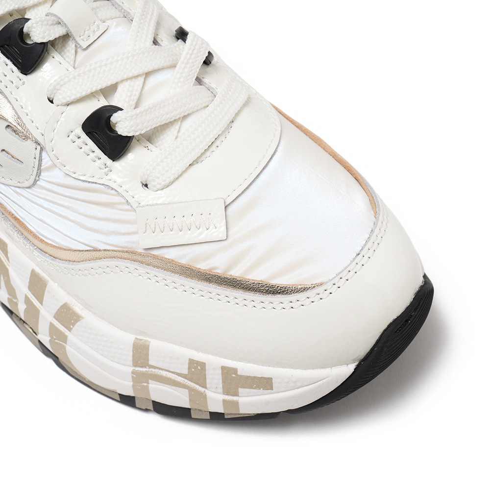 VOILE BLANCHE ボイルブランシェ CLUB105 レザー・ナイロン スニーカー 2017475/40 3N23 WHITE