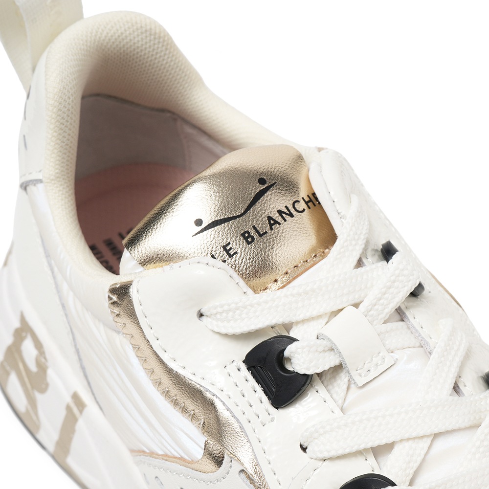 VOILE BLANCHE ボイルブランシェ CLUB105 レザー・ナイロン スニーカー 2017475/40 3N23 WHITE