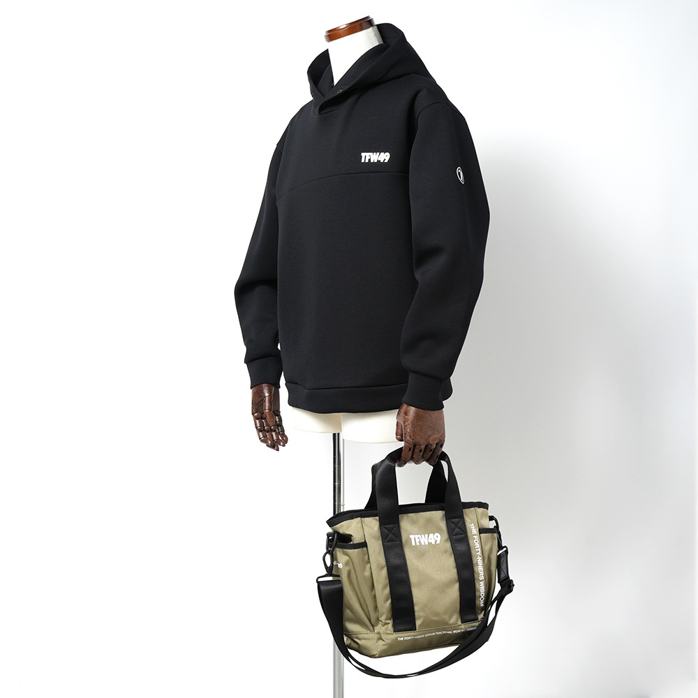TFW49 ティーエフダブリュー49 NYLON TOTE BAG SMALL ナイロン トートバッグ スモール T132510020 DARK BEIGE