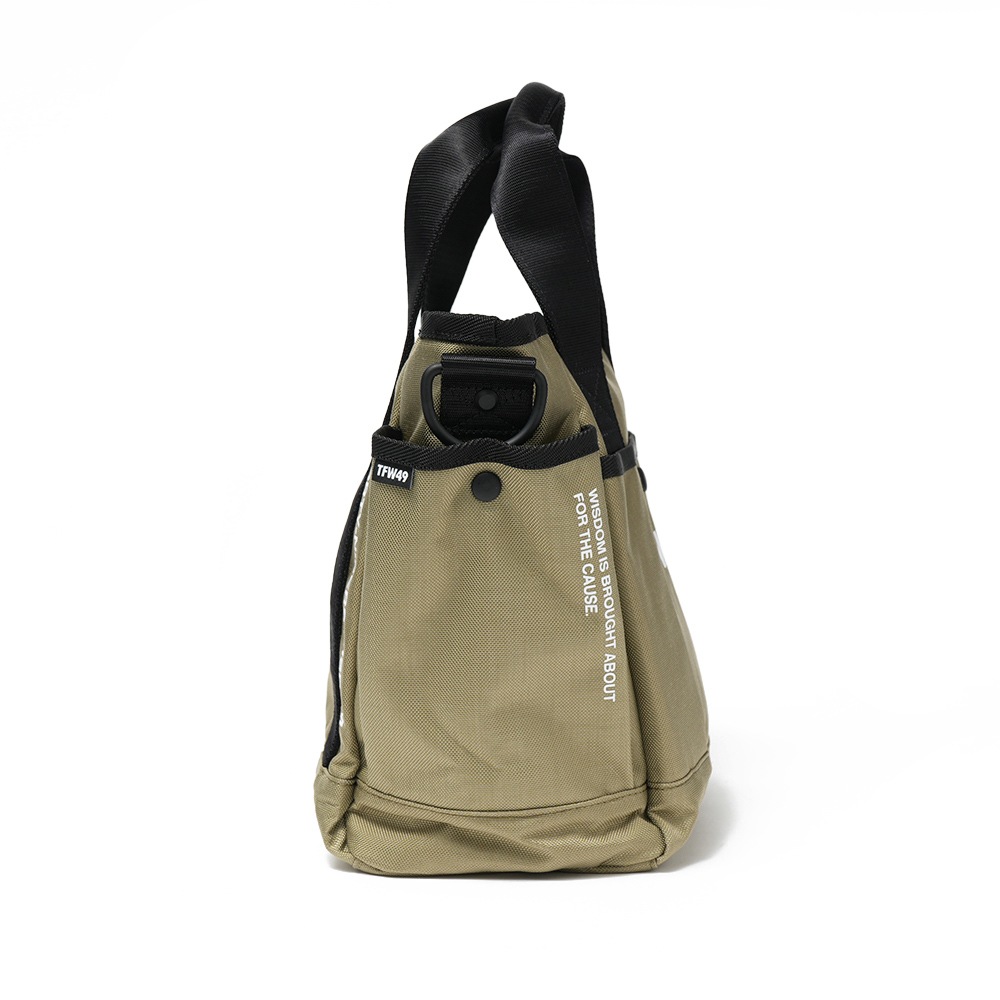 TFW49 ティーエフダブリュー49 NYLON TOTE BAG SMALL ナイロン トートバッグ スモール T132510020 DARK BEIGE