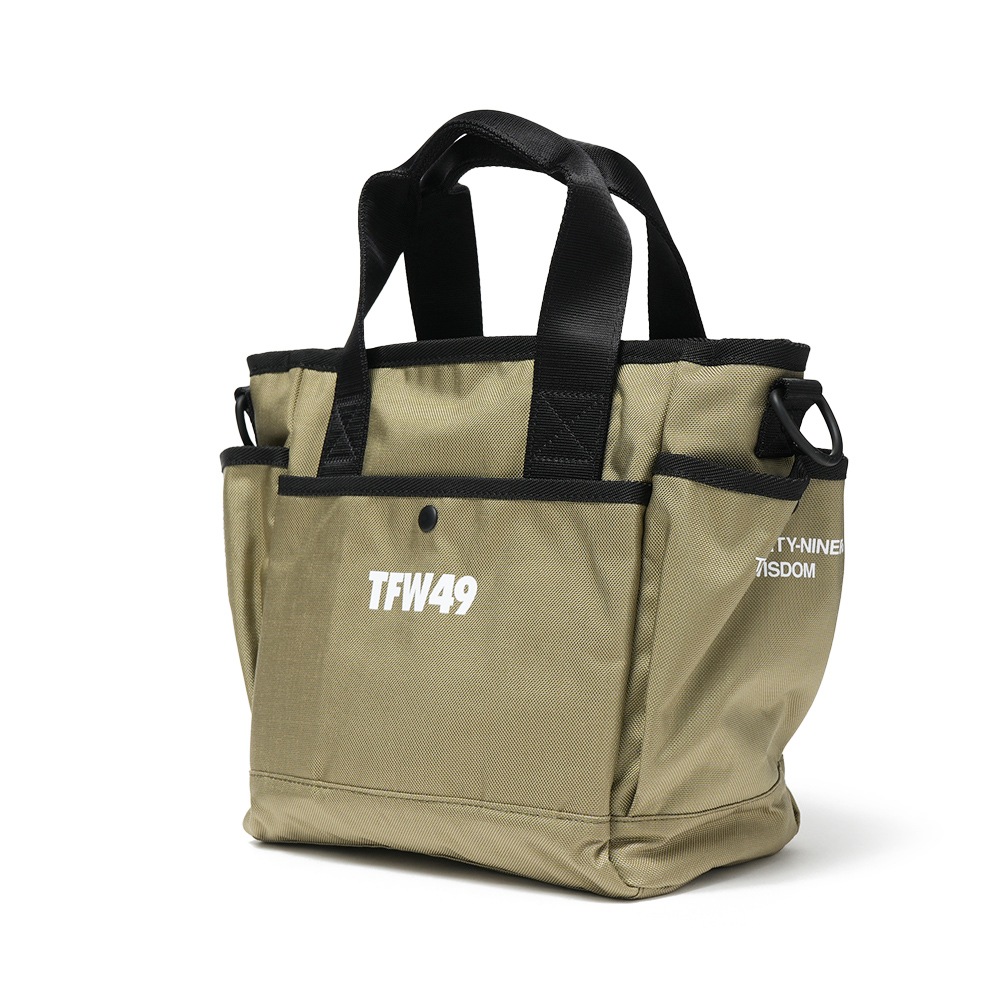 TFW49 ティーエフダブリュー49 NYLON TOTE BAG SMALL ナイロン トートバッグ スモール T132510020 DARK BEIGE