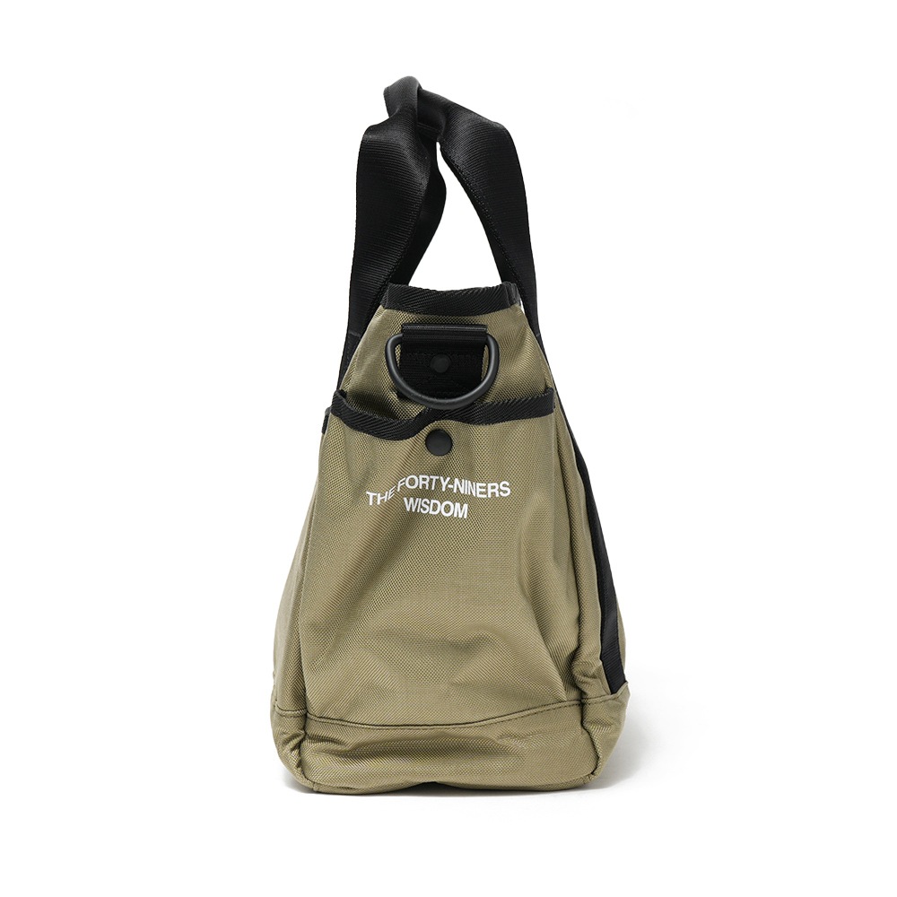 TFW49 ティーエフダブリュー49 NYLON TOTE BAG SMALL ナイロン トートバッグ スモール T132510020 DARK BEIGE