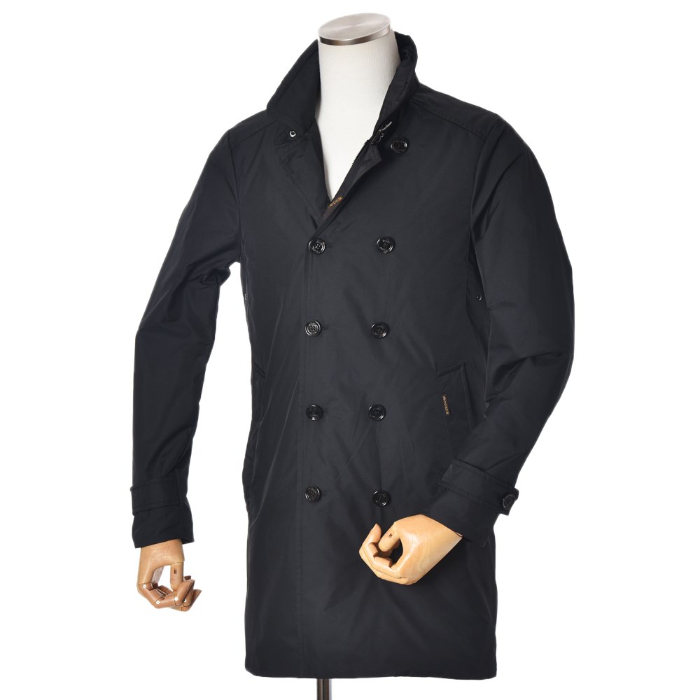 【 MooRER 】モランディ ポリエステル ダブルブレスト コート MooRER 】モランディ ポリエステル ダブルブレスト コート - メルカリ