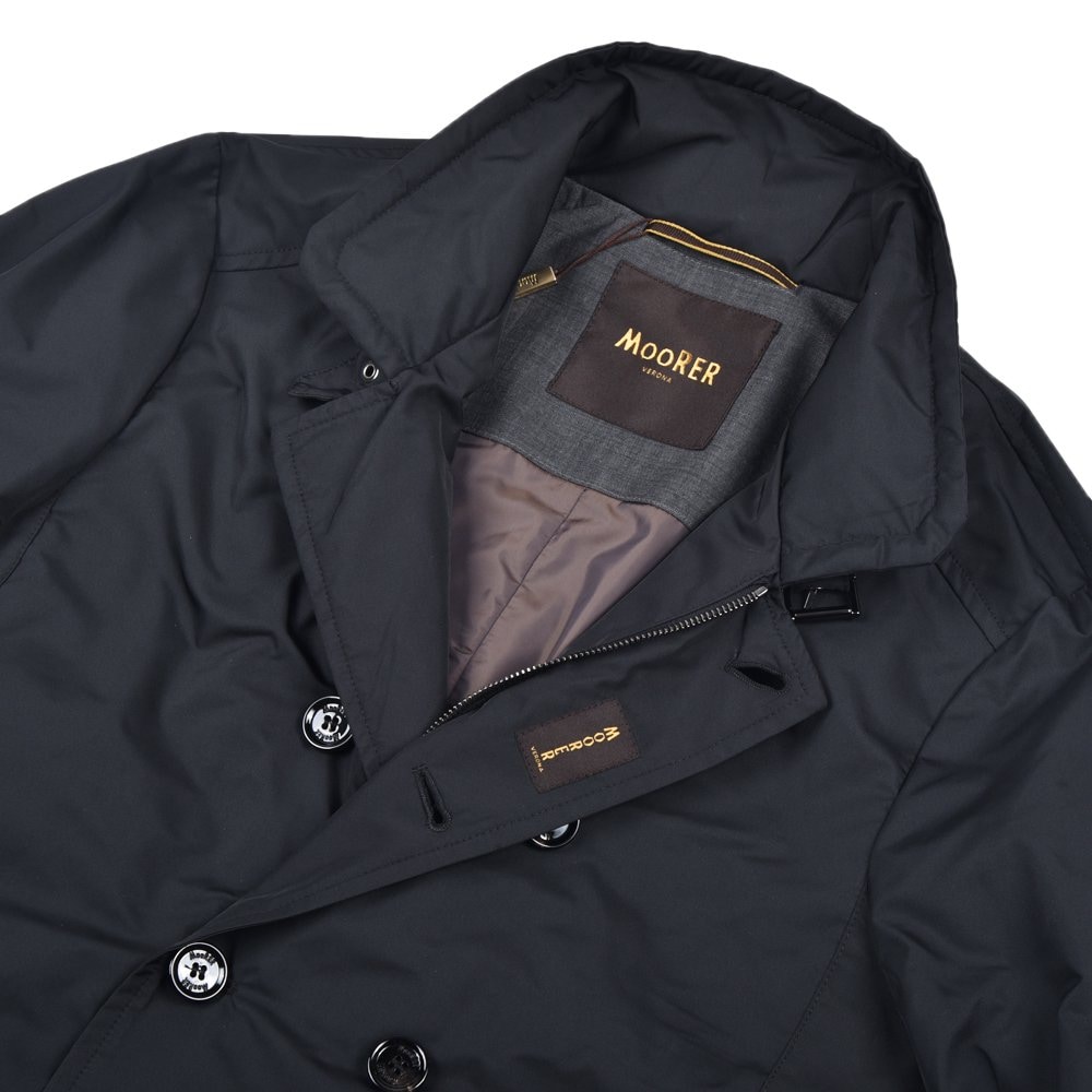 MOORER ムーレー MORANDI-KM1 ポリエステル ダブルブレスト コート