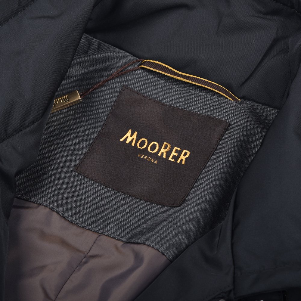 MOORER ムーレー MORANDI-KM1 ポリエステル ダブルブレスト コート