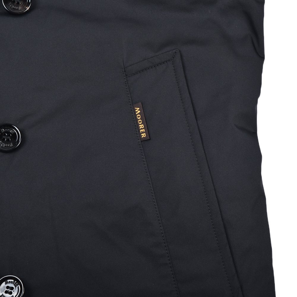 MOORER ムーレー MORANDI-KM1 ポリエステル ダブルブレスト コート