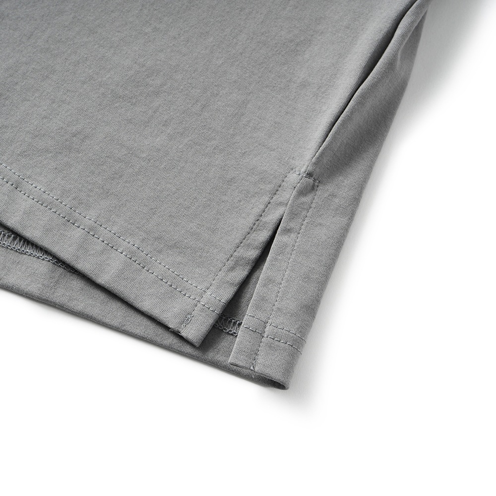 GICIPI ジチピ 2516P PETROLIO Jersey Doppio Ritorto ペトローリオ クロップド丈 ボートネック カットソー CALCE