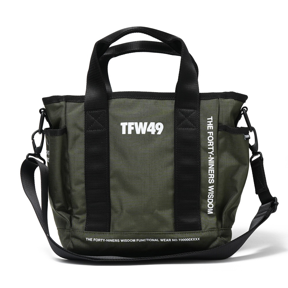 TFW49 ティーエフダブリュー49 NYLON TOTE BAG SMALL ナイロン トートバッグ スモール T132510020 KHAKI