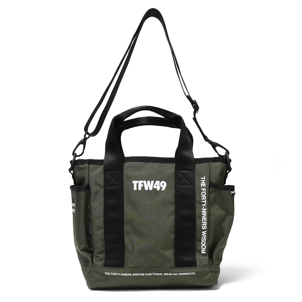 TFW49 ティーエフダブリュー49 NYLON TOTE BAG SMALL ナイロン トートバッグ スモール T132510020 KHAKI