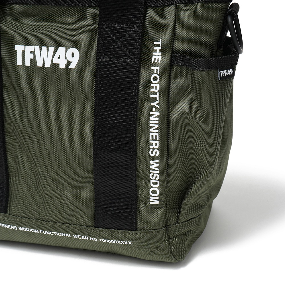 TFW49 ティーエフダブリュー49 NYLON TOTE BAG SMALL ナイロン トートバッグ スモール T132510020 KHAKI