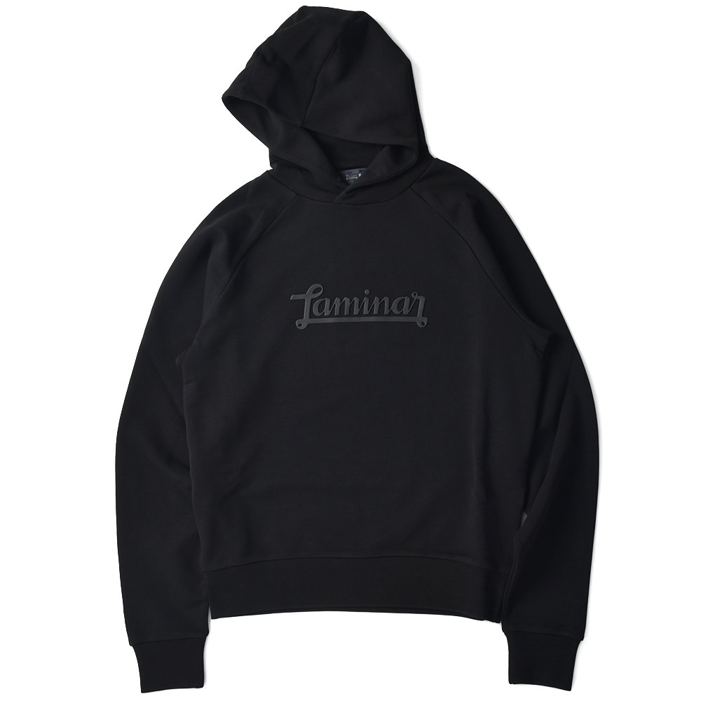 HERNO Laminar ヘルノ ラミナー エンボス ロゴ スウェット プルオーバーパーカ BLACK 【国内正規品】 / DUE-online