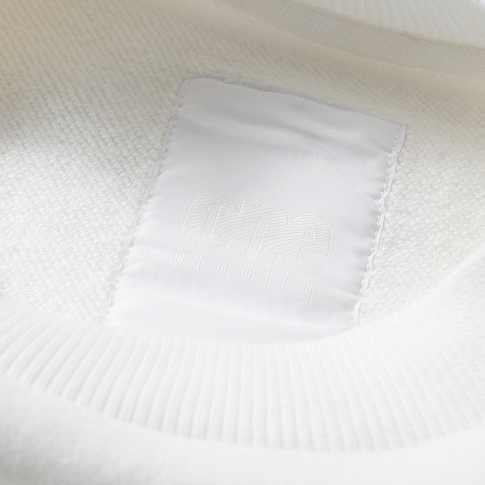 onegravity ワングラビティ リバースシーム スウェット 42-234-13-095856 WHITE