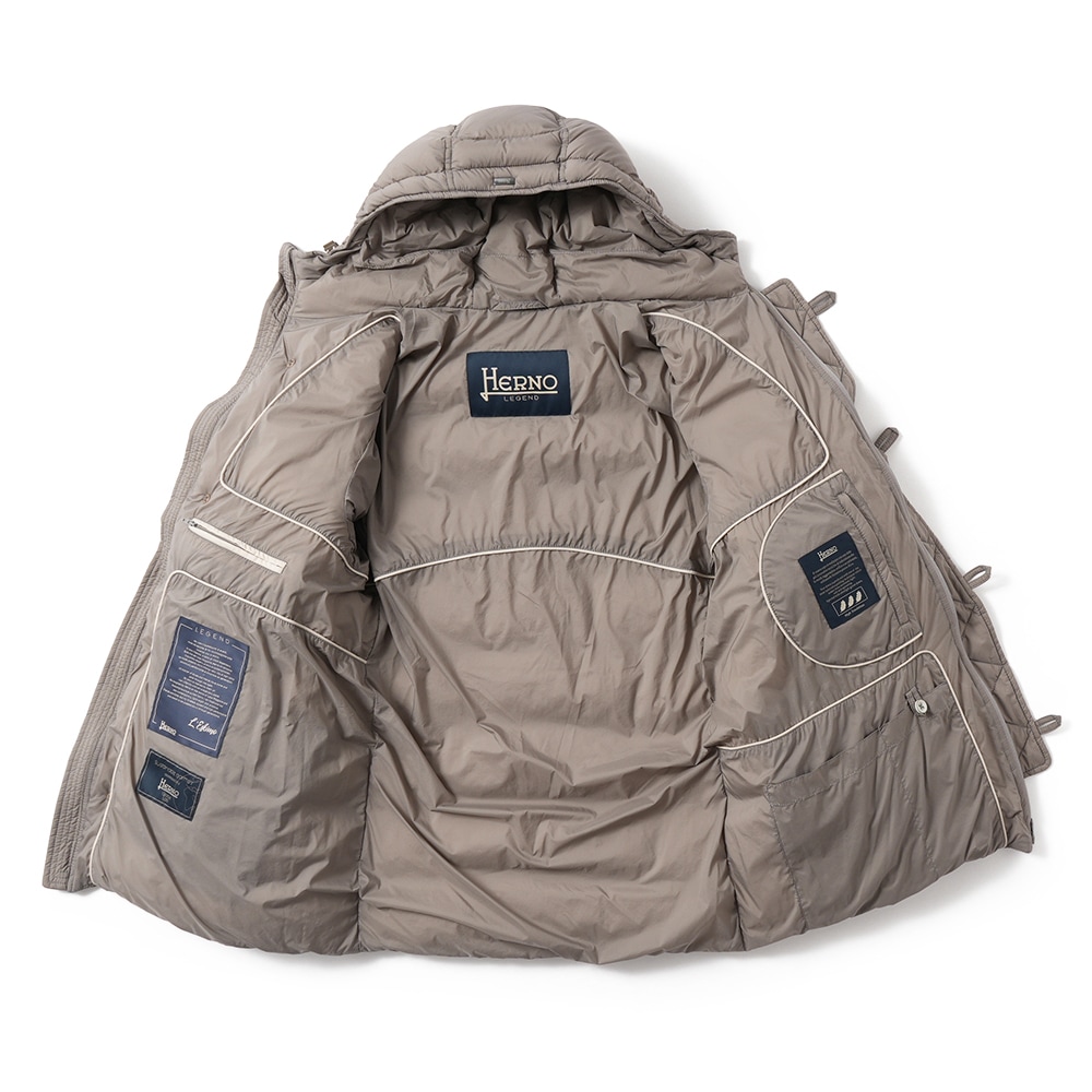 HERNO ヘルノ LEGEND L'ESKIMO レジェンド エスキモー ダウンコート PI004ULE-12456Z GREIGE