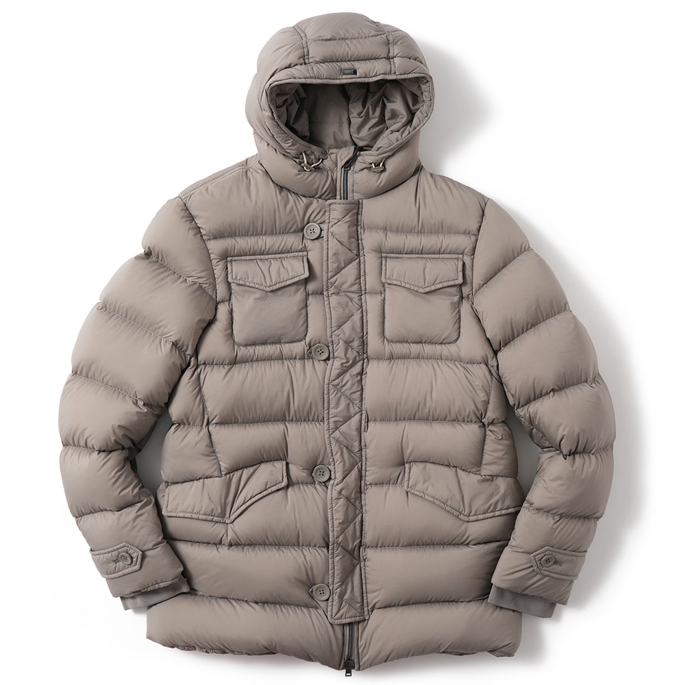 HERNO ヘルノ LEGEND L'ESKIMO レジェンド エスキモー ダウンコート PI004ULE-12456Z GREIGE