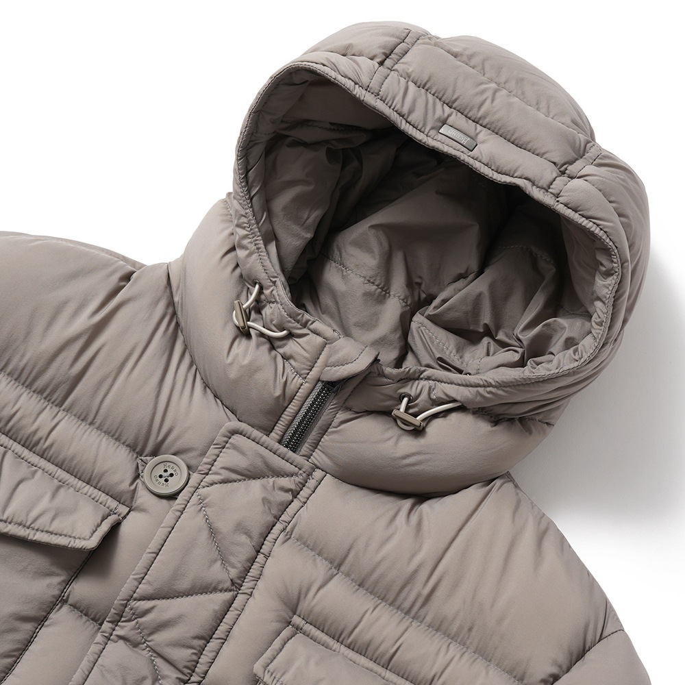 HERNO ヘルノ LEGEND L'ESKIMO レジェンド エスキモー ダウンコート PI004ULE-12456Z GREIGE