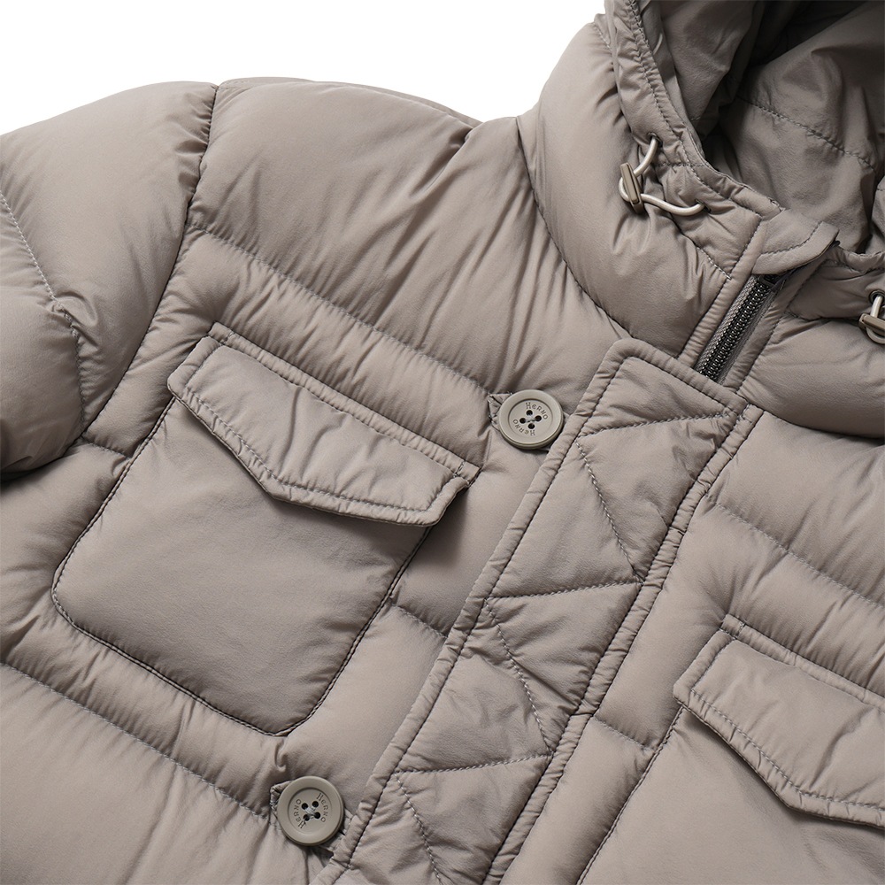 HERNO ヘルノ LEGEND L'ESKIMO レジェンド エスキモー ダウンコート PI004ULE-12456Z GREIGE