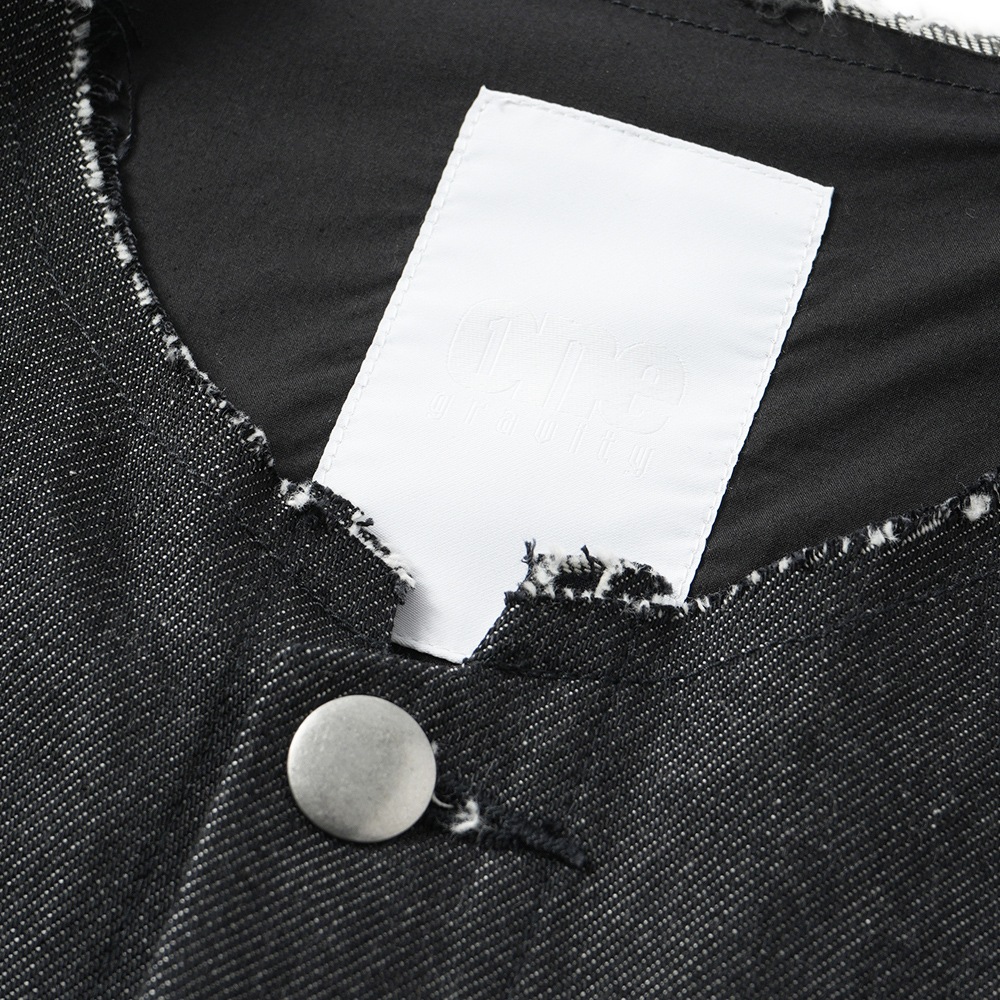 onegravity ワングラビティ カラーレスデニムジャケット 51-234-05-020076 CHARCOAL GRAY