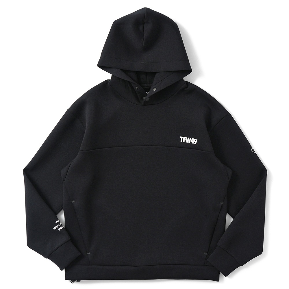 TFW49 ティーエフダブリュー49 CARDBOARD MATERIAL HOODIE カードボードマテリアル フーディー T102520020 BLACK