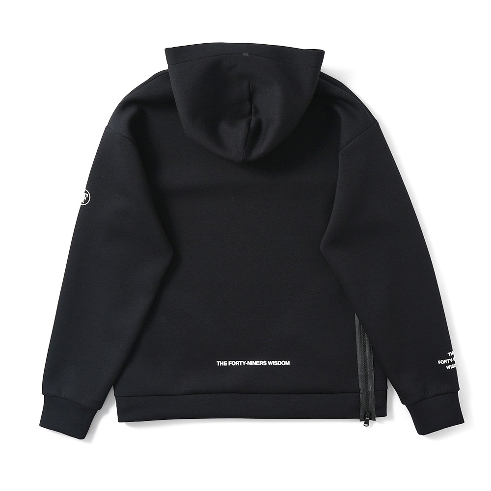 TFW49 ティーエフダブリュー49 CARDBOARD MATERIAL HOODIE カードボードマテリアル フーディー T102520020 BLACK