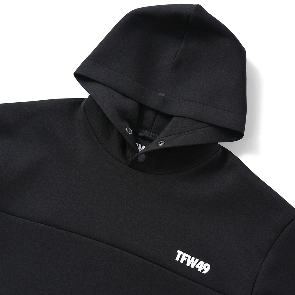 TFW49 ティーエフダブリュー49 CARDBOARD MATERIAL HOODIE カードボードマテリアル フーディー T102520020 BLACK