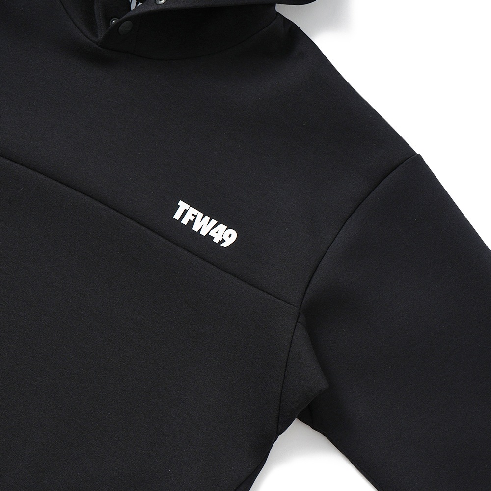 TFW49 ティーエフダブリュー49 CARDBOARD MATERIAL HOODIE カードボードマテリアル フーディー T102520020 BLACK