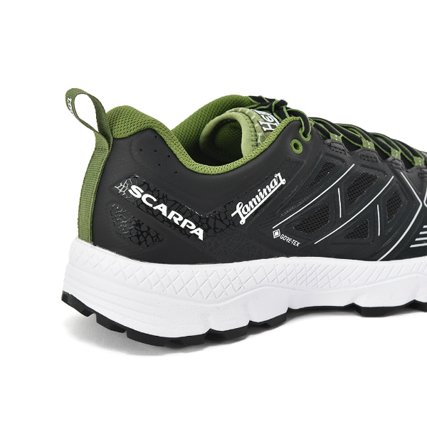 HERNO Laminar × SCARPA ヘルノ ラミナー×スカルパ ASSOLUTO GORE-TEX トレイルランニングシューズ BLACK-GREEN