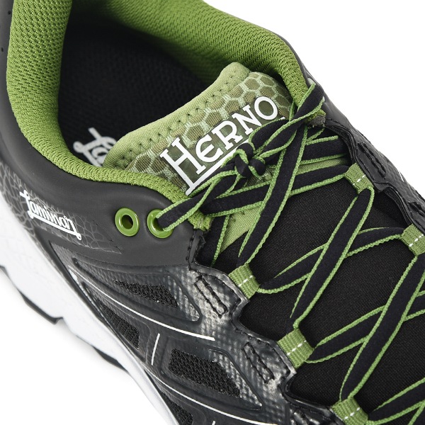 HERNO Laminar × SCARPA ヘルノ ラミナー×スカルパ ASSOLUTO GORE-TEX トレイルランニングシューズ BLACK-GREEN