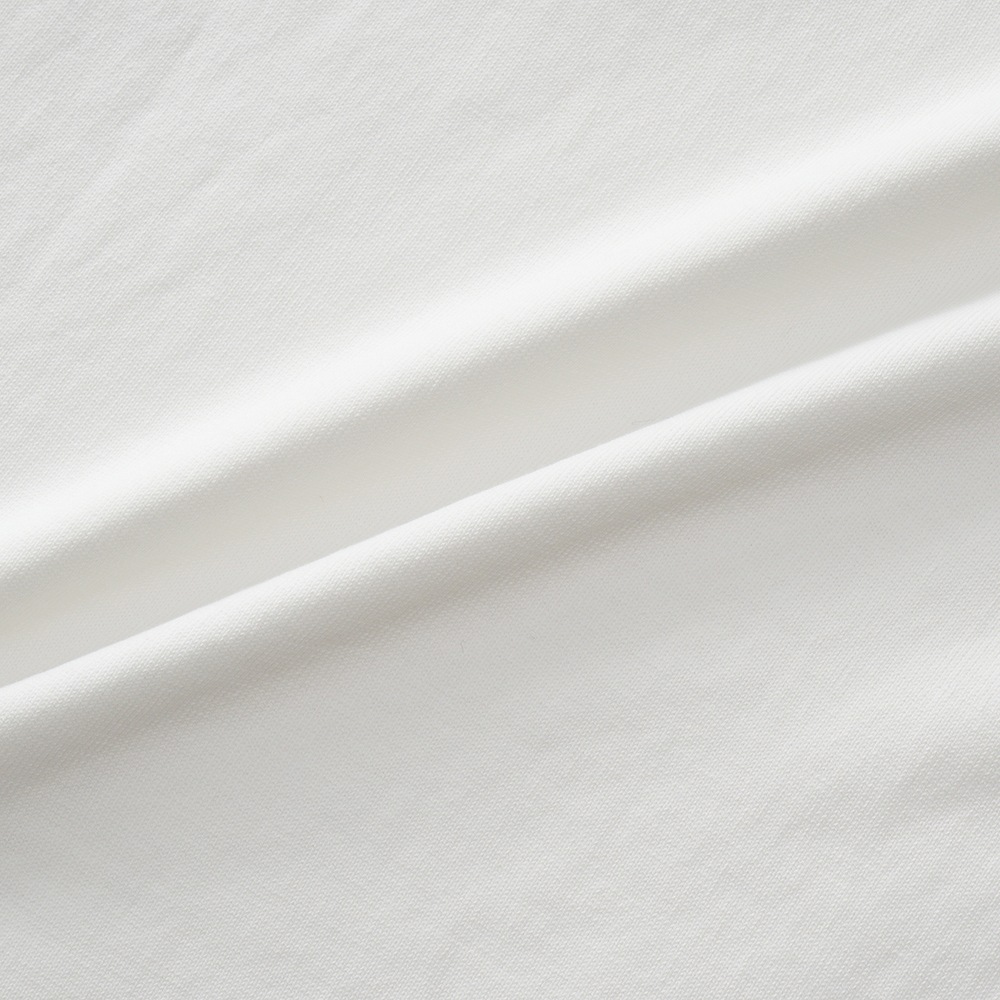 GRANSASSO グランサッソ ソフトコットン ニット モックネック ロングスリーブ 58108/18120 WHITE