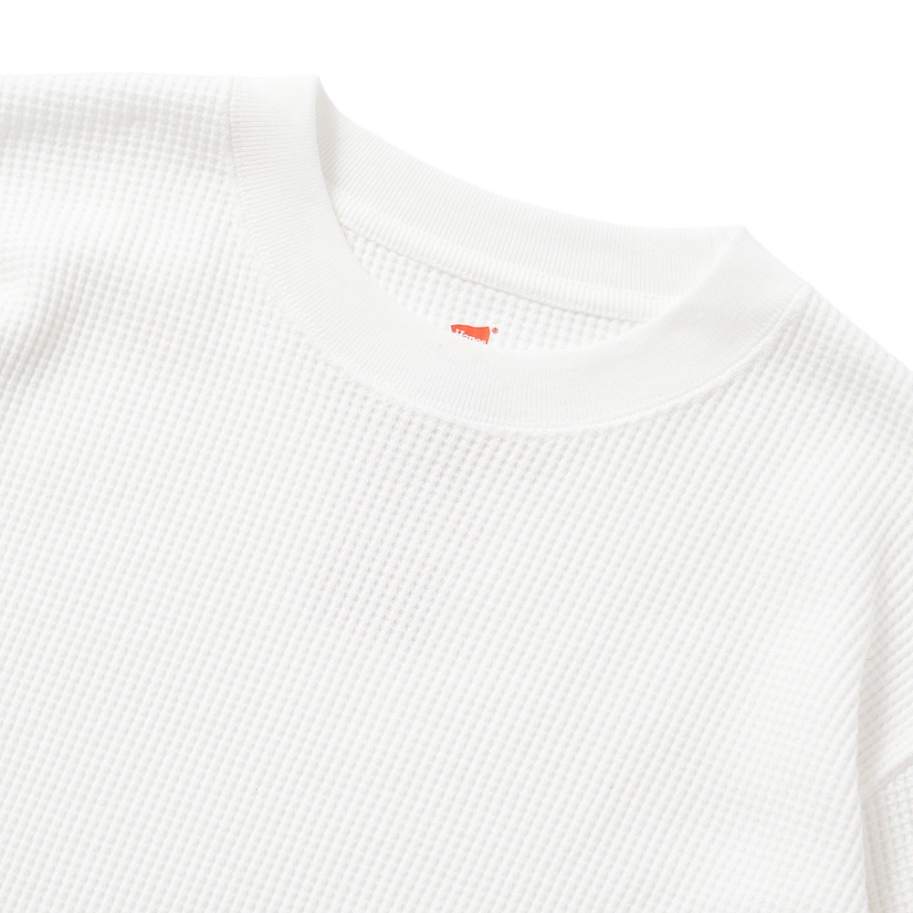 Hanes × HOLLYWOOD RANCH MARKET ヘインズ×ハリウッドランチマーケット Hanes × HRM EXCLUSIVE サーマルクルーネック 2パックTシャツ 1021250 NAVY