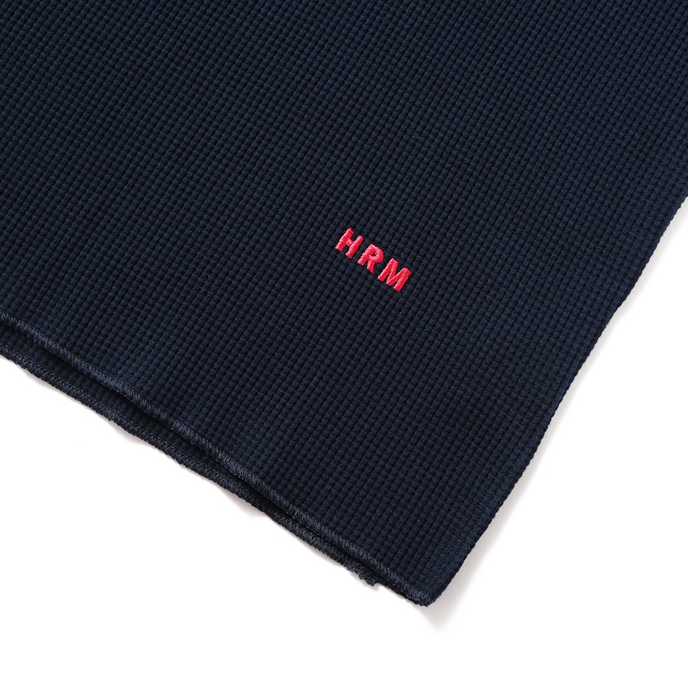 Hanes × HOLLYWOOD RANCH MARKET ヘインズ×ハリウッドランチマーケット Hanes × HRM EXCLUSIVE サーマルクルーネック 2パックTシャツ 1021250 NAVY