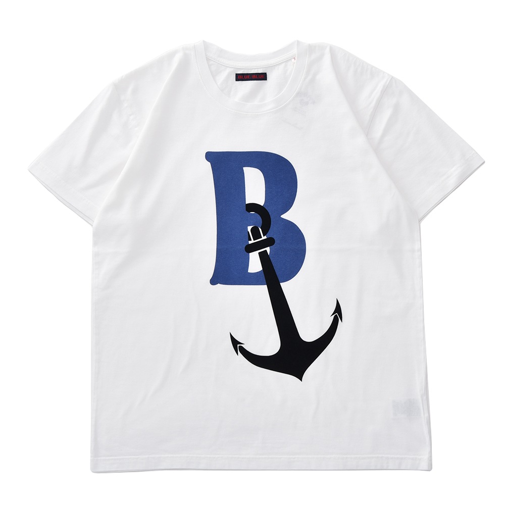 BLUE BLUE ブルーブルー Bアンカーフロッキー Tシャツ 1004453