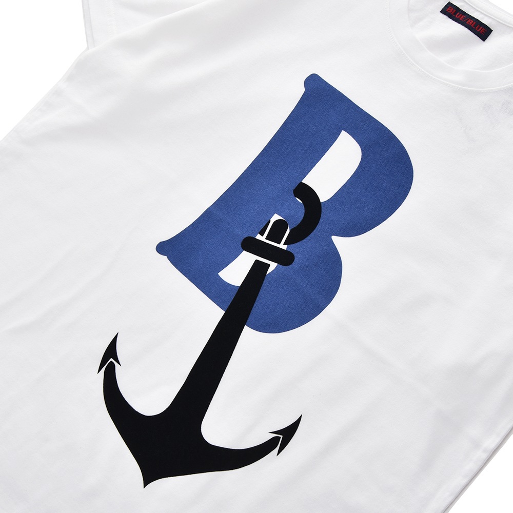 BLUE BLUE ブルーブルー Bアンカーフロッキー Tシャツ 1004453
