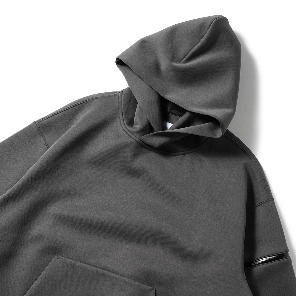 onegravity ワングラビティ ダブルニット フーディー 42-234-13-085855 CHARCOAL GRAY