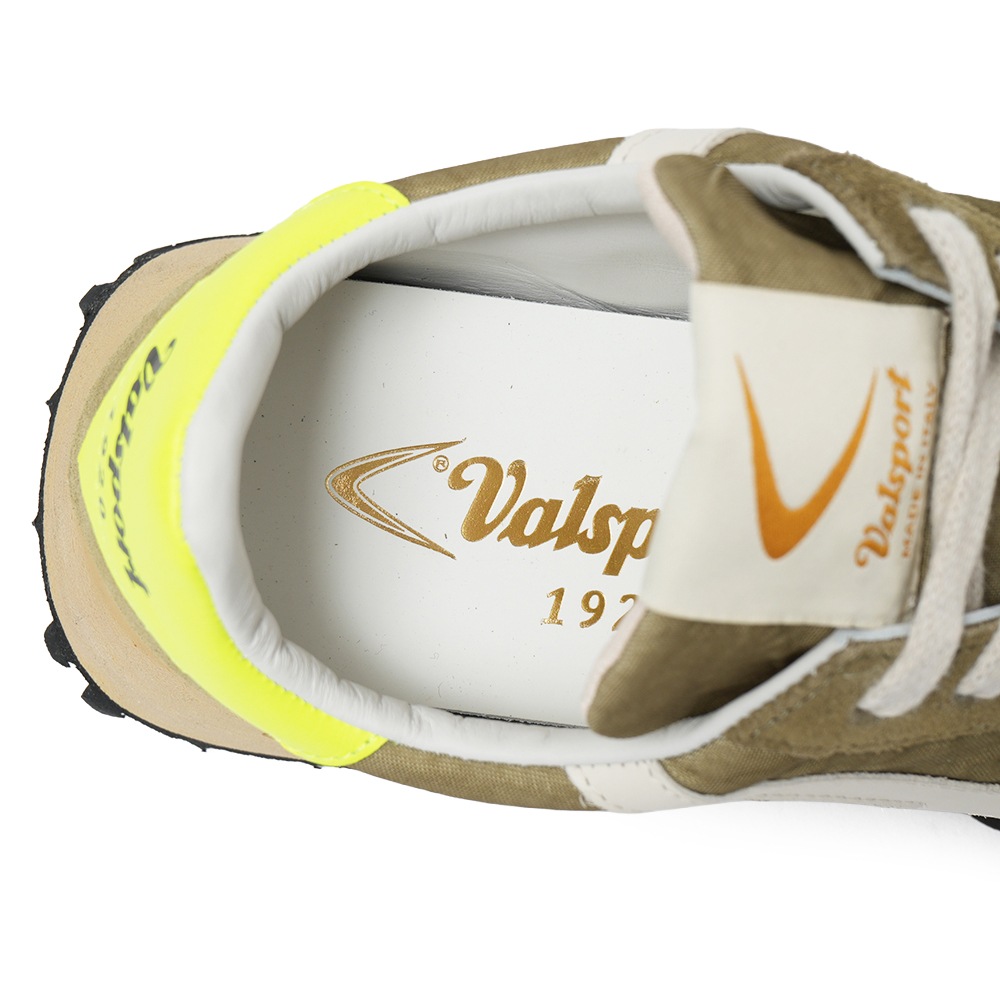 VALSPORT ヴァルスポルト START HERITAGE NYLON VINTAGE FLUO スタート ヘリテージ ナイロンヴィンテージ スニーカー VSR3041M OLIVE