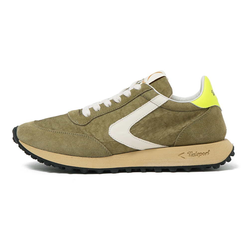 VALSPORT ヴァルスポルト START HERITAGE NYLON VINTAGE FLUO スタート ヘリテージ ナイロンヴィンテージ スニーカー VSR3041M OLIVE