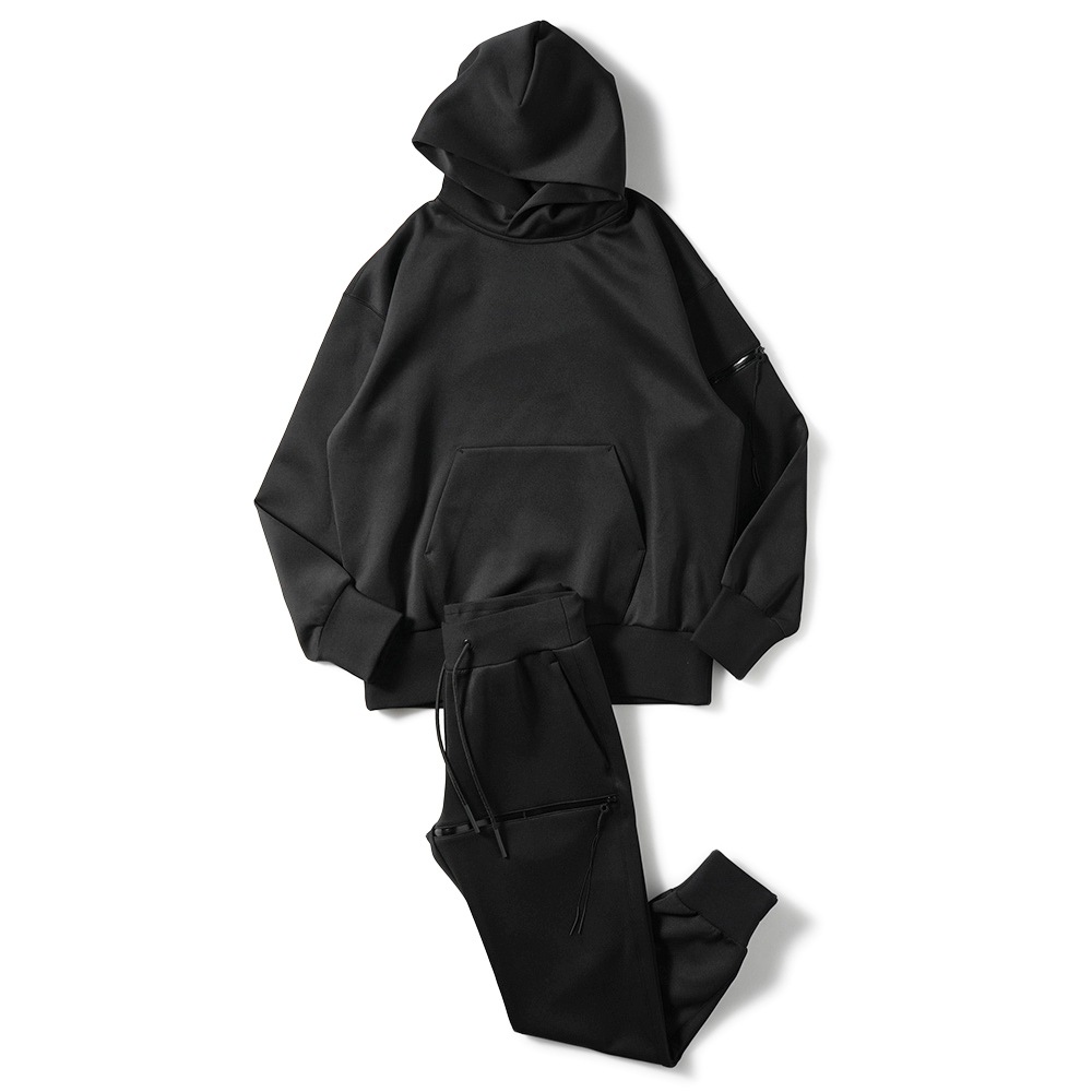 onegravity ワングラビティ ダブルニット フーディー 42-234-13-085855 BLACK