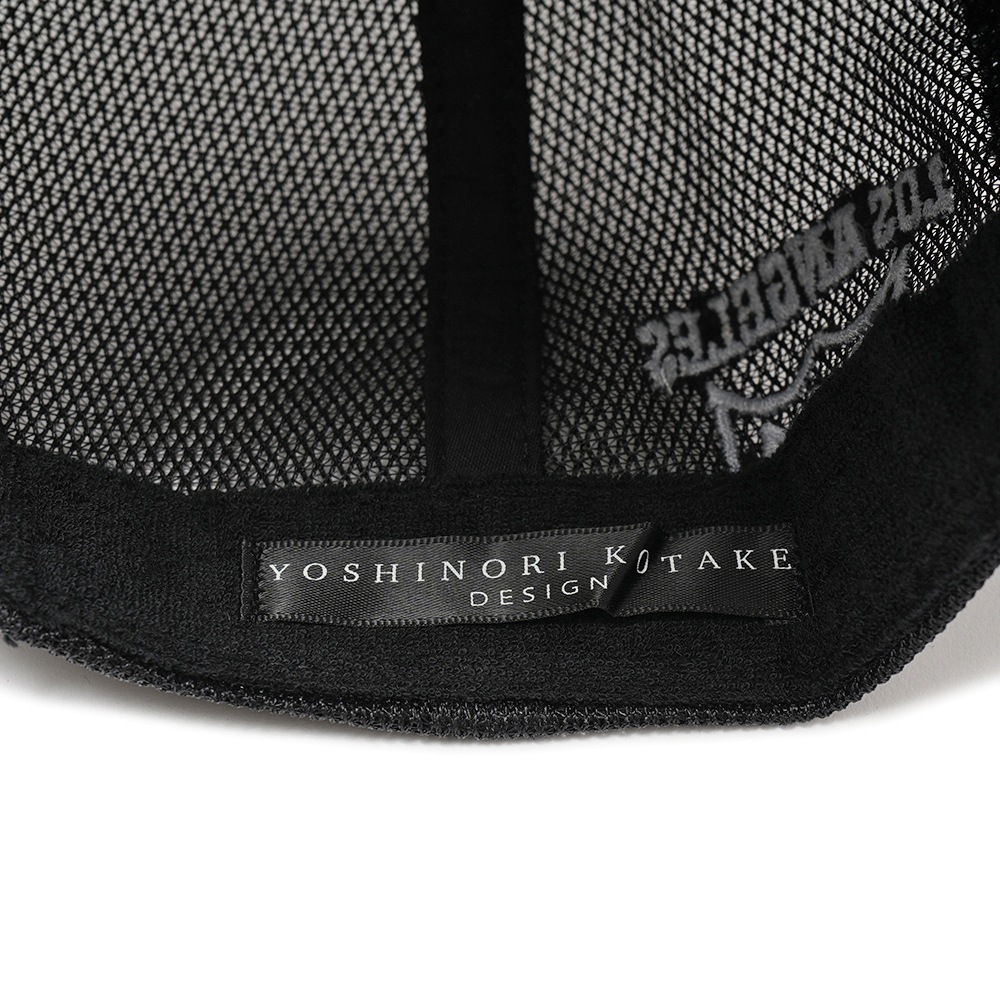 YOSHINORI KOTAKE DESIGN ヨシノリコタケデザイン キャップ YK3DE-LA BLK/BLK WHT