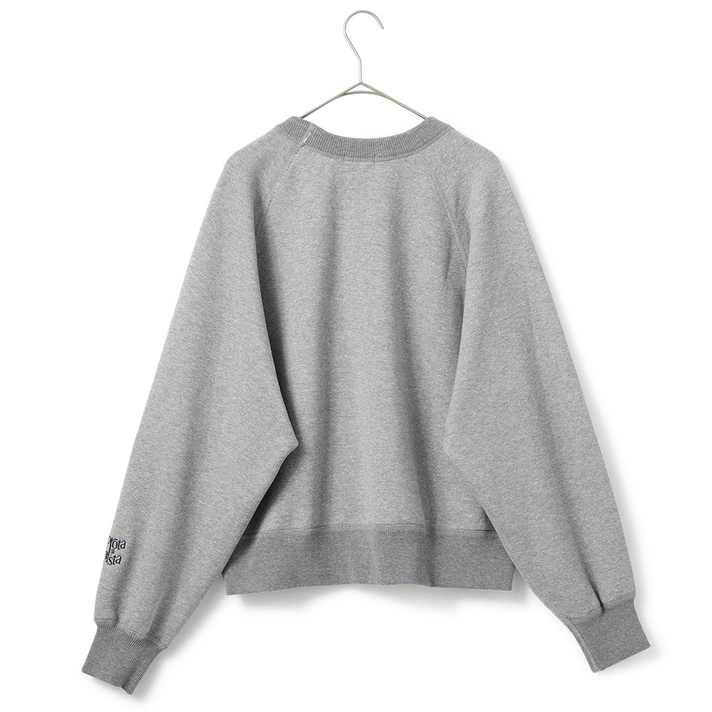 PROTAGONISTA プロタゴニスタ ショートスウェットプルオーバー PNT-CT-53 GREY