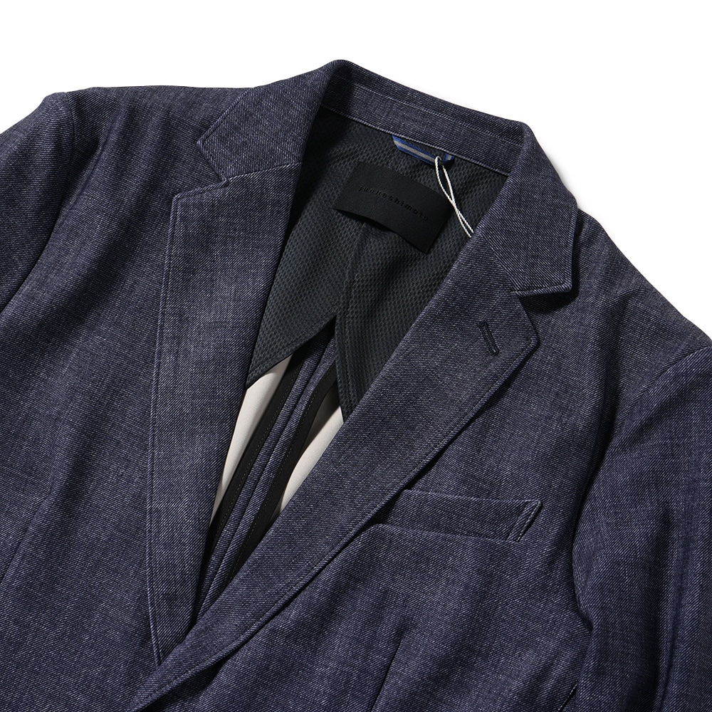 JUNHASHIMOTO ジュンハシモト JERSEY JACKET -U.S.O.DENIM- ジャージジャケット U.S.Oデニム 1032410008 INDIGO