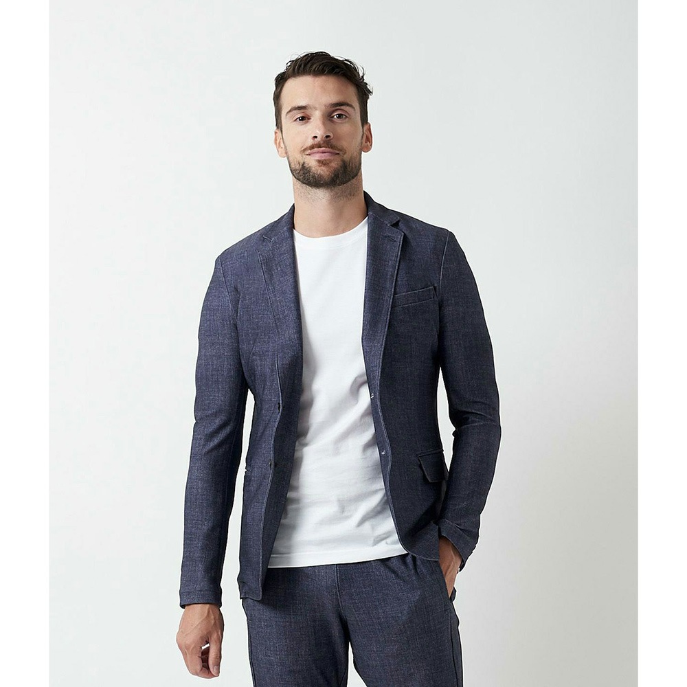 JUNHASHIMOTO ジュンハシモト JERSEY JACKET -U.S.O.DENIM- ジャージジャケット U.S.Oデニム 1032410008 INDIGO